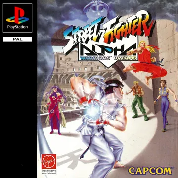 Street Fighter Alpha - Warriors Dreams (US) box cover front